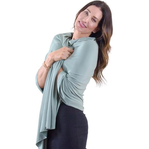 Shawl Wraps for Women UPF 50+Travel Essentials 68 x 35 Inches Made in the USA